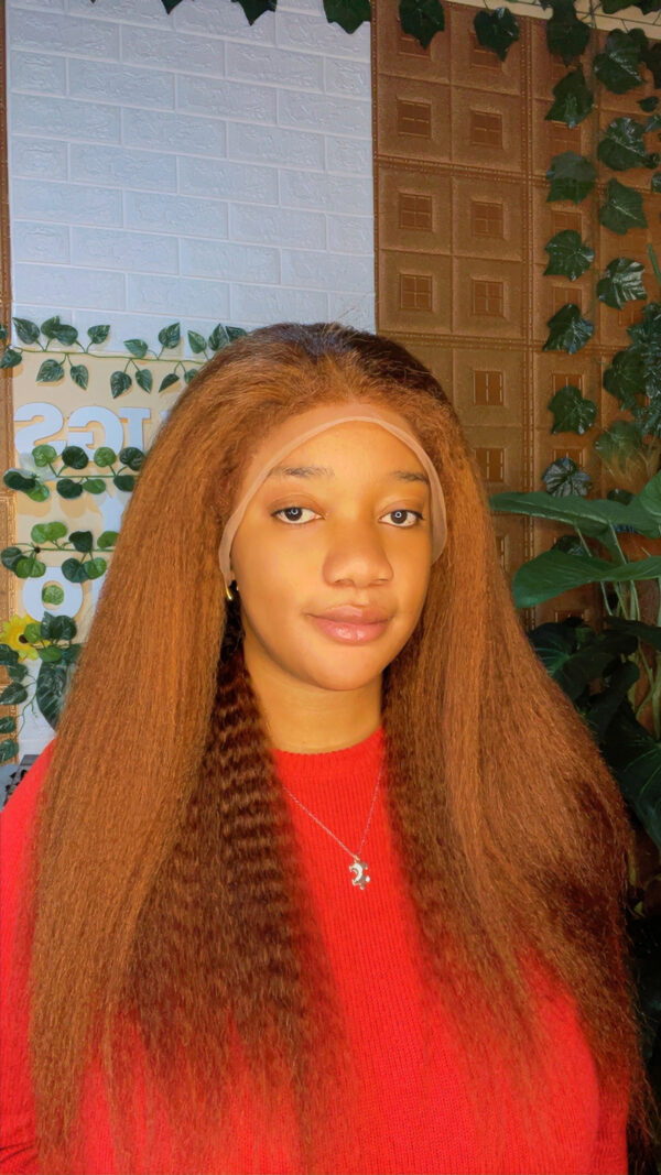 kinky straight with realistic edges - Image 4
