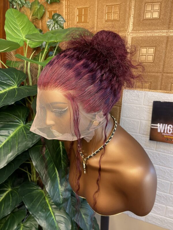 new invisible strap 360 lace wig (glueless 360 lace wig) - Image 3
