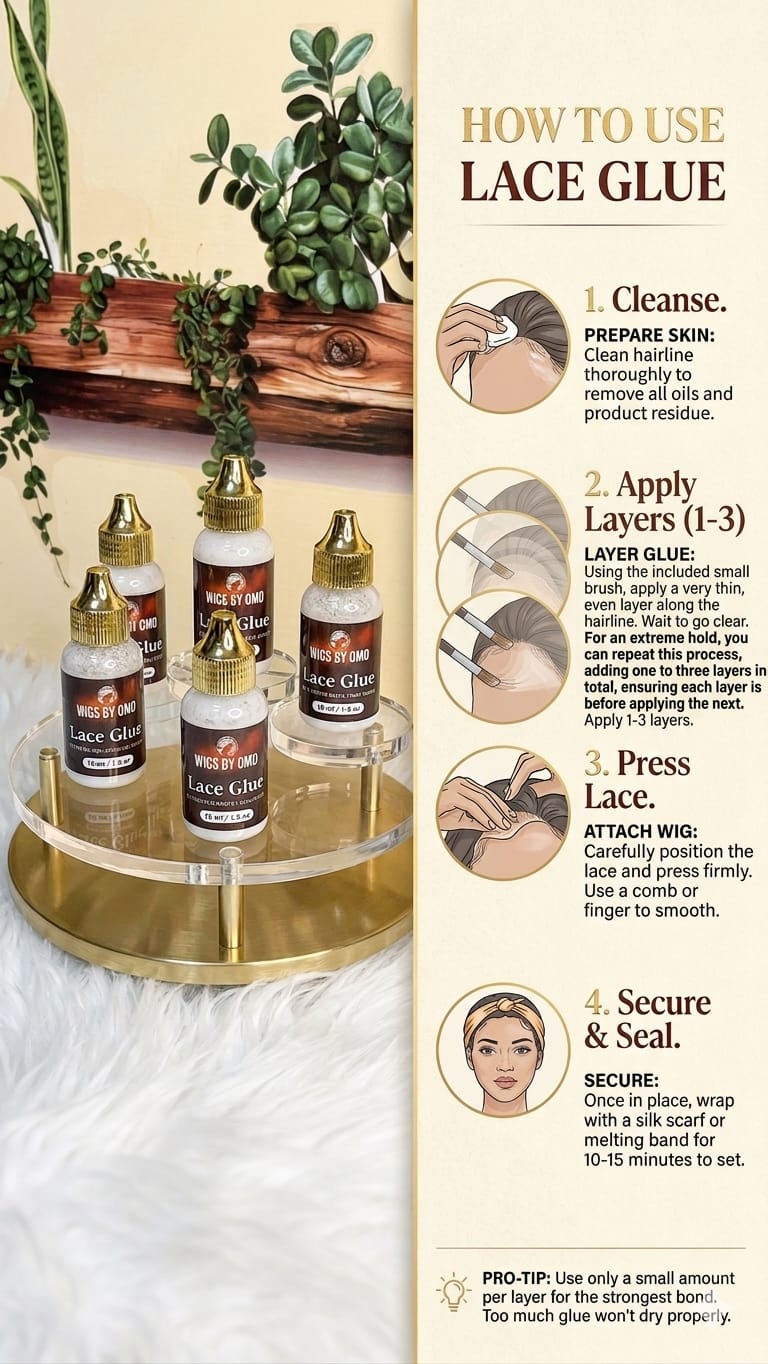lace glue(super hold)