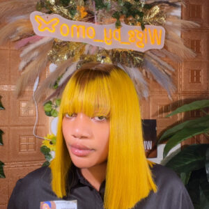 lace fringe(bone straight)