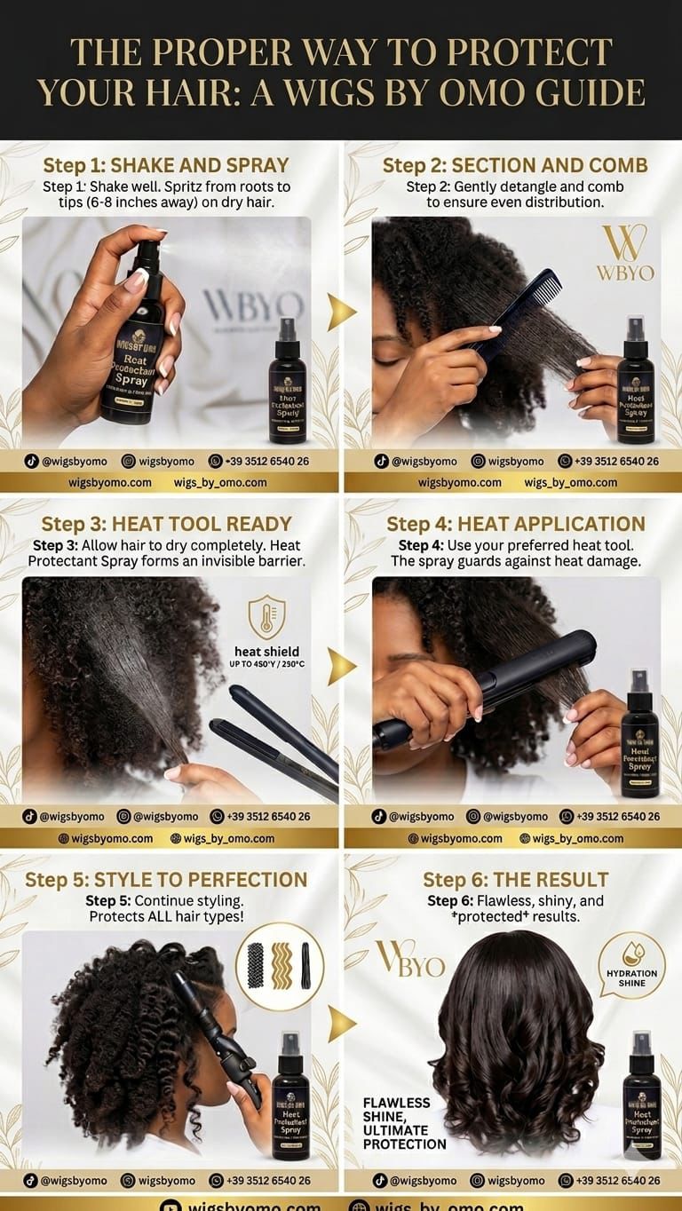 heat protectant spray(60ml/2.03oz)